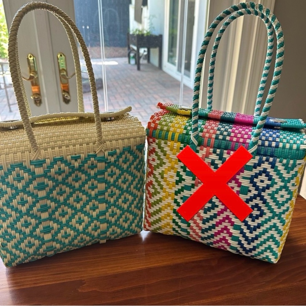 Colorful Artisan Hand Woven Tote Bags choose one